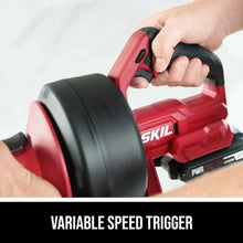 Load image into Gallery viewer, SKIL AU0225D-11 Power Snake Drain Cleaner 12V Kit