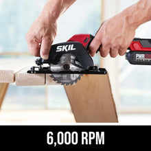 Load image into Gallery viewer, SKIL CR5435B-00 PWR CORE 20™ 20-Volt Brushless Cordless 4-1/2" Compact Circular Saw (Tool Only)
