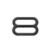 Load image into Gallery viewer, 1&quot; Dull Black Resin Stamped Steel Slide 20 PACK | SLIDE1BLK3100