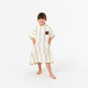 Baja Stripe Kids Poncho