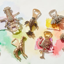 Load image into Gallery viewer, Flamingo bottle opener, pink