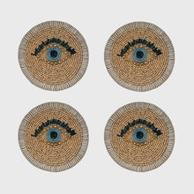 Load image into Gallery viewer, Evil eye coasters