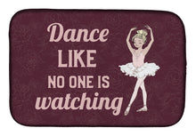 Load image into Gallery viewer, Dance like no one is watching Dish Drying Mat – Absorbent, Artistic Kitchen Essentials