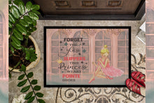 Load image into Gallery viewer, This Princess Wears Pionte Shoes Dance Doormat - 24x36 Decorative Floor Mat – Indoor/Outdoor Rug with Artistic Flair