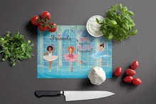 Load image into Gallery viewer, Friends that Dance together stay together Glass Cutting Boards – Durable, Decorative Kitchen Art Large