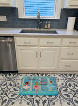 Load image into Gallery viewer, Friends that Dance together stay together Machine Washable Memory Foam Mat