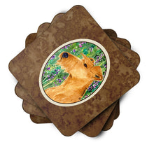 Load image into Gallery viewer, Irish Terrier Coasters - Set of 4 Lightweight Foam, Absorbent Drink Coasters