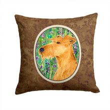 Load image into Gallery viewer, Irish Terrier Throw Pillow - 14x14 Decorative Pillow – Art for Your Home &amp; Patio