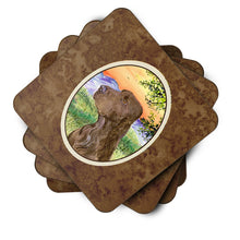 Load image into Gallery viewer, Field Spaniel Coasters - Set of 4 Lightweight Foam, Absorbent Drink Coasters