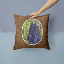 Load image into Gallery viewer, Scottish Terrier  Throw Pillow - 14x14 Decorative Pillow – Art for Your Home &amp; Patio