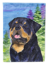 Load image into Gallery viewer, Rottweiler Flag Canvas House Size