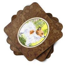 Load image into Gallery viewer, Papillon Coasters - Set of 4 Lightweight Foam, Absorbent Drink Coasters