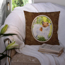 Load image into Gallery viewer, Papillon Throw Pillow - 14x14 Decorative Pillow – Art for Your Home &amp; Patio