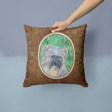 Load image into Gallery viewer, Berger des Pyrenese Throw Pillow - 14x14 Decorative Pillow – Art for Your Home &amp; Patio SS1042PW1414