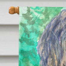 Load image into Gallery viewer, Bergamasco Sheepdog Flag Canvas House Size