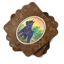 Load image into Gallery viewer, Schnauzer Coasters - Set of 4 Lightweight Foam, Absorbent Drink Coasters