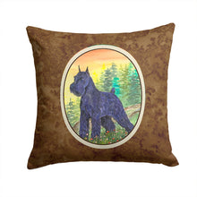 Load image into Gallery viewer, Schnauzer Throw Pillow - 14x14 Decorative Pillow – Art for Your Home &amp; Patio