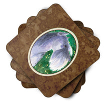 Load image into Gallery viewer, Schnauzer Coasters - Set of 4 Lightweight Foam, Absorbent Drink Coasters