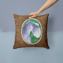 Load image into Gallery viewer, Schnauzer Throw Pillow - 14x14 Decorative Pillow – Art for Your Home &amp; Patio