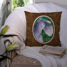Load image into Gallery viewer, Schnauzer Throw Pillow - 14x14 Decorative Pillow – Art for Your Home &amp; Patio