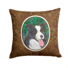 Load image into Gallery viewer, Border Collie Throw Pillow - 14x14 Decorative Pillow – Art for Your Home &amp; Patio