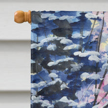 Load image into Gallery viewer, Finnish Lapphund Flag Canvas House Size