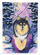 Load image into Gallery viewer, Finnish Lapphund Flag Canvas House Size