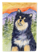 Load image into Gallery viewer, Finnish Lapphund Flag Canvas House Size