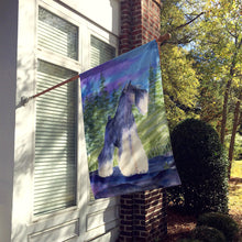 Load image into Gallery viewer, Schnauzer Flag Canvas House Size
