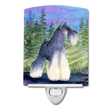 Load image into Gallery viewer, Schnauzer Ceramic Night Light SS1061CNL