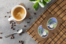 Load image into Gallery viewer, Schnauzer Coasters - Set of 4 Lightweight Foam, Absorbent Drink Coasters