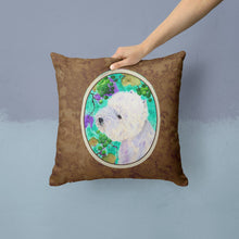 Load image into Gallery viewer, Westie Throw Pillow - 14x14 Decorative Pillow – Art for Your Home &amp; Patio