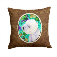 Load image into Gallery viewer, Westie Throw Pillow - 14x14 Decorative Pillow – Art for Your Home &amp; Patio