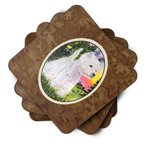 Load image into Gallery viewer, Westie Coasters - Set of 4 Lightweight Foam, Absorbent Drink Coasters