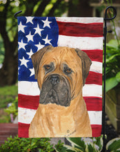 Load image into Gallery viewer, USA American Flag with Bullmastiff Garden Flag – Decorative Outdoor Yard Flag