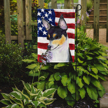 Load image into Gallery viewer, USA American Flag with Fox Terrier Garden Flag – Decorative Outdoor Yard Flag