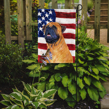 Load image into Gallery viewer, USA American Flag with Bullmastiff Garden Flag – Decorative Outdoor Yard Flag