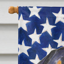 Load image into Gallery viewer, USA American Flag with Rottweiler Flag Canvas House Size