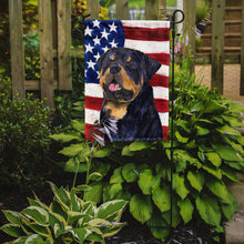 Load image into Gallery viewer, USA American Flag with Rottweiler Garden Flag – Decorative Outdoor Yard Flag