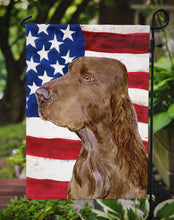 Load image into Gallery viewer, USA American Flag with Field Spaniel Garden Flag – Decorative Outdoor Yard Flag