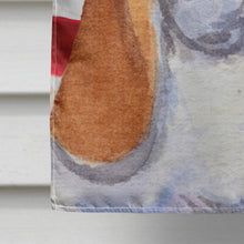Load image into Gallery viewer, USA American Flag with Basset Hound Flag Canvas House Size