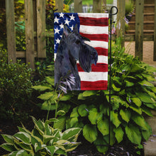 Load image into Gallery viewer, USA American Flag with Scottish Terrier Garden Flag – Decorative Outdoor Yard Flag