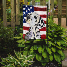 Load image into Gallery viewer, USA American Flag with Dalmatian Garden Flag – Decorative Outdoor Yard Flag