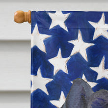 Load image into Gallery viewer, USA American Flag with Chow Chow Flag Canvas House Size