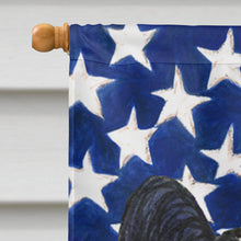 Load image into Gallery viewer, USA American Flag with Papillon Flag Canvas House Size