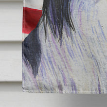 Load image into Gallery viewer, USA American Flag with Papillon Flag Canvas House Size