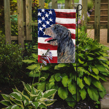 Load image into Gallery viewer, USA American Flag with Irish Wolfhound Garden Flag – Decorative Outdoor Yard Flag