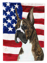 Load image into Gallery viewer, USA American Flag with Boxer Garden Flag – Decorative Outdoor Yard Flag
