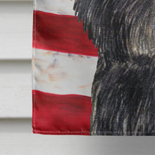 Load image into Gallery viewer, USA American Flag with Affenpinscher Flag Canvas House Size
