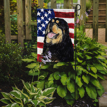 Load image into Gallery viewer, USA American Flag with Tibetan Mastiff Garden Flag – Decorative Outdoor Yard Flag